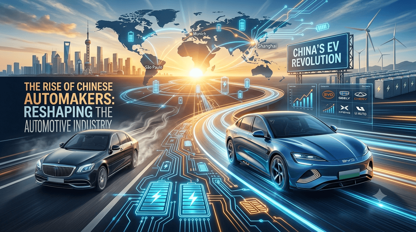 The Rise of Chinese Automakers: How China Is Reshaping the Global Automotive Industry